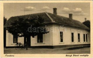 Tiszaderzs, Balogh Dániel vendéglője, étterem. Foto Szarvas János