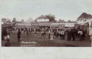 Banja Luka market with Hungarian pavilions photo