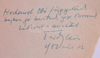 Tardy Lajos: Szaggatott krónika. Nagy idők kis tanúja. A szerző, Tardy Lajos (1914-1990) művelődéstörténész, író, műfordító, heraldikus által Heckenast Ottó, a kútvölgyi kórházi igazgató főorvosa részére DEDIKÁLT példány! Bp.,1986.,Szépirodalmi. Kiadói papírkötés, kopott borítóval, deformált gerinccel.