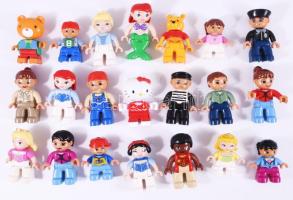 21 darab klf Lego Duplo figura.