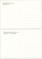 VONAT, GŐZMOZDONY - 12 db MODERN képeslap (egy sorozat) / LOCOMOTIVE, TRAIN - 12 modern postcards (s...