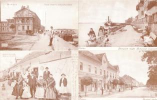 Mohács - 8 db MODERN reprint város képeslap. Soós és Nagy Kft. kiadása