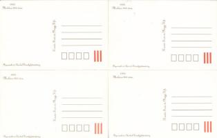 Mohács - 8 db MODERN reprint város képeslap. Soós és Nagy Kft. kiadása