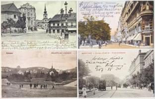 BUDAPEST - 10 db MODERN reprint város képeslap