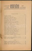 Kortárs. Irodalmi és kritikai folyóirat. I. évf. 1. sz. 1957. szeptember. Szerk.: Darvas József, Tol...