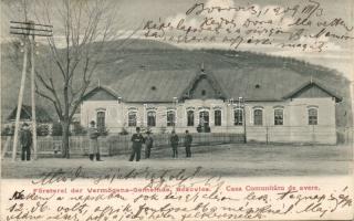 Bozovics, Erdészlak / Casa Comonitatu de avere / forestry house (small tear)