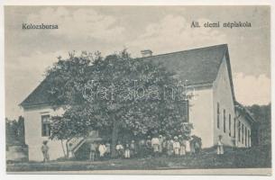 Kolozsborsa, Borsa; Állami elemi népiskola. Fogyasztási szövetkezet kiadása / elementary school