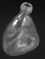 cca 1920/30 Hu-Di Patent cumis üveg, m: 13 cm