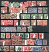 Nagy-Britannia 1911-1951 168 db bélyeg nagyalakú berakólapon (Mi EUR 210.-)
