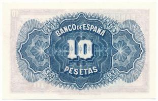 Spanyolország 1935. 10P "B3,868,374" T:F
Spain 1935. 10 Pesetas "B3,868,374" C:...