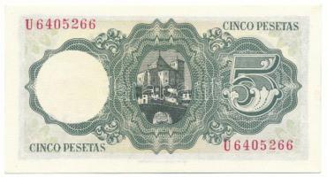 Spanyolország 1951. 5P "U6405266" T:AU
Spain 1951. 5 Pesetas "U6405266" C:AU
K...
