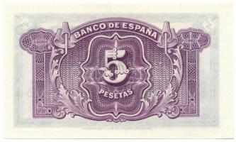 Spanyolország 1935. 5P "D1,484,229" T:AU
Spain 1935. 5 Pesetas "D1,484,229" C:A...