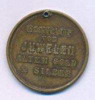 Ausztria 1850-1900 k. "Friedrich Bermann Juwelier - Wien Rothenthurmstrasse no.17. vis-á-vis de...