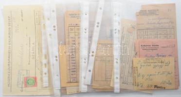 Kb. 20 db Hódmezővásárhellyel kapcsolatos számla