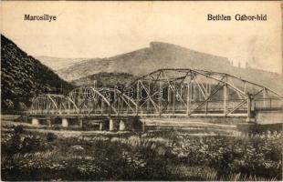 Marosillye, Maros-Illye, Ilia; Bethlen Gábor híd / bridge (EK)