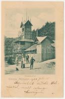 1900 Málnás, Zmeuris, Malnas Bai; Herkules fürdő. Adler A. (Brassó-Tusnád) / spa, bathhouse (Rb)