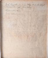 Van Gogh után, olvashatatlan jelzéssel (a hátoldalán): Táj. Olaj, vászon, fakeretben, 57x48 cm