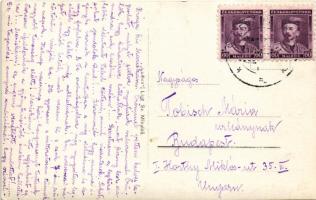 1933 Igló, Iglau, Spisská Nová Ves; Mestské divadlo / Városi színház / theatre. photo