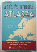 Juhász Vilmos (szerk.): A régi és az új Európa atlasza. Bp., Dante. Kiadói papírkötés, sérült papír védőborítóval, kopottas állapotban.