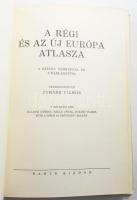 Juhász Vilmos (szerk.): A régi és az új Európa atlasza. Bp., Dante. Kiadói papírkötés, sérült papír ...