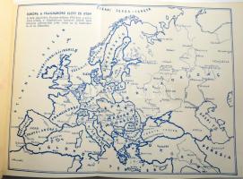 Juhász Vilmos (szerk.): A régi és az új Európa atlasza. Bp., Dante. Kiadói papírkötés, sérült papír ...