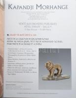 Kapandji Morhange aukciós katalógus, oszmán antikvitás témában, 2012