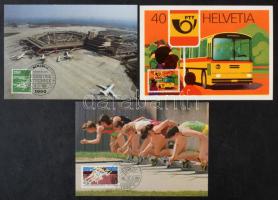 Svájc és NSZK több / sok példányos CM tétel 96 db