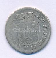 Olasz államok / Két Szicília Királysága 1839-1859. 20g Ag "II. Ferdinánd" T:F,VG
Italian ...