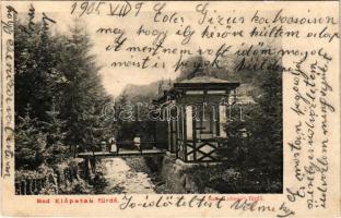 1905 Előpatak, Valcele; Lobogó fürdő / spa, bathhouse
