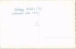 1916 Görgői és toporczi Görgey Miklós (1880-1943), a magyar királyi Koronaőrség parancsnoka az első ...