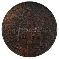 Ausztrália 1956. "Olympic Games Melbourne 1956 / CITIUS ALTIUS FORTIUS" bronz olimpiai rés...