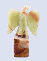 Ónix sas asztaldísz, m: 13 cm