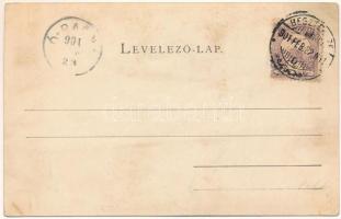 1901 Beszterce, Bistritz, Bistrita; Gewerbeverein / Iparosegylet. Carl Csallner kiadása / Craftsmen ...