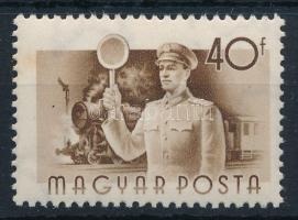 1955 Munka 40f számvízjellel (50.000) (halvány rozsda)