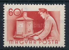 1955 Munka 60f számvízjellel (35.000)