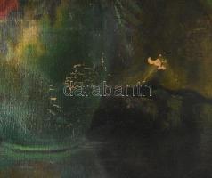 Olvashatatlan jelzéssel: Csendélet. Olaj, vászon. Kisebb felületi sérülésekkel (festék lepergésekkel...