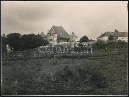 1921 Kisküküllő vára (Erdély), hátoldalon feliratozott fotó, szép állapotban, 17×23 cm