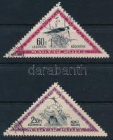 1952 Madarak (I.) 60f, 2,50Ft bélyeg számvízjellel (24.000)