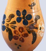 Köcsög. Tiszántúl, cca 1900, mázkopással, m: 23 cm