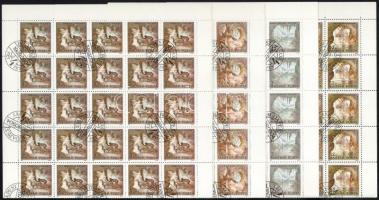 1989 Magyarország legszebb barlangjai sor hajtott 50-es teljes ívekben (7.500)