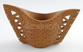 Faragott ivócsanak, 16x9 cm