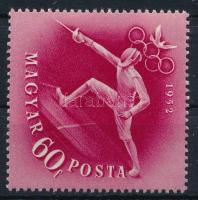 1952 Olimpia (I.) - Helsinki 60f számvízjellel