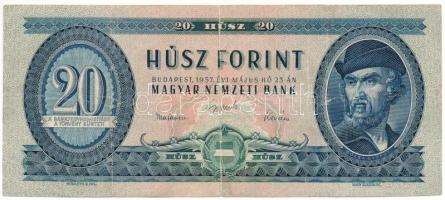 1957. 20Ft "C 138 086693" T:F,VG Adamo F11