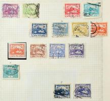 Csehszlovákia gyűjtemény kezdemény a kezdetektől 1939-ig albumlapokon / Czechoslovakia basic collection from early issues to 1939 on pages