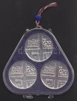 1977. 200Ft Ag 3klf db "Mányoki, Rippl-Rónai, Csontváry" sor T:BU Eredeti  MNB plasztiktok...