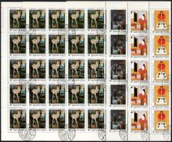 1989 Festmények (XXI.) - Modern magyar festészet sor hajtott 50-es teljes ívekben (7.500)