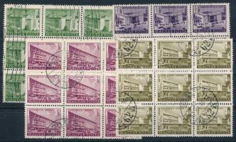 Épületek 4 klf 9-es tömb számvízjellel