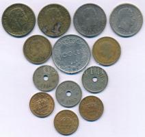 Románia 1905-1906. 5b Cu-Ni (3xklf) + 1930KN 5L Ni-sárgaréz "I. Mihály" + 1938. 1L Ni-sárgaréz (3db) + 1941. 100L Fe "I. Mihály" + 1946. 2000L Ni-sárgaréz "I. Mihály" (4db) T:XF-F Romania 1905-1906. 5 Bani Cu-Ni (3xdiff) + 1930KN 5 Lei Ni-brass "Mihai I" + 1938. 1L Ni-brass (3pcs) + 1941. 100 Lei Fe "Mihai I" + 1946. 2000 Lei Ni-brass "Mihai I" (4pcs) C:XF-F