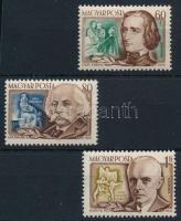 1953 Zeneszerzők (I.) 60f, 80f, 1Ft számvízjellel (43.000)