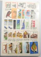 Gyufacímke gyűjtemény: kb. 450 db vegyes, főként csehszlovák gyufacímke, berakóban